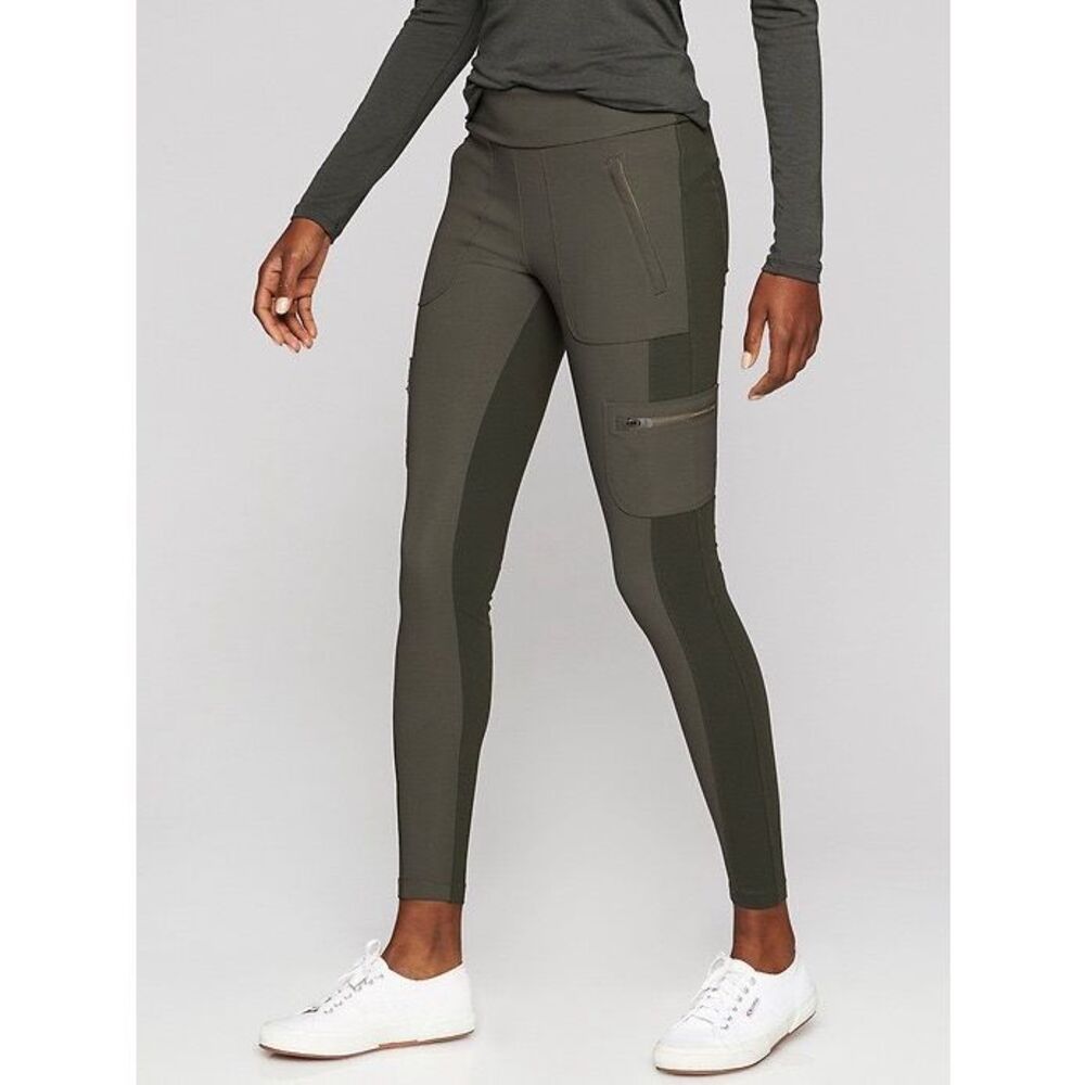 ATHLETA Women’s Peat Highline Hybrid Cargo Tight Size 4 #868899